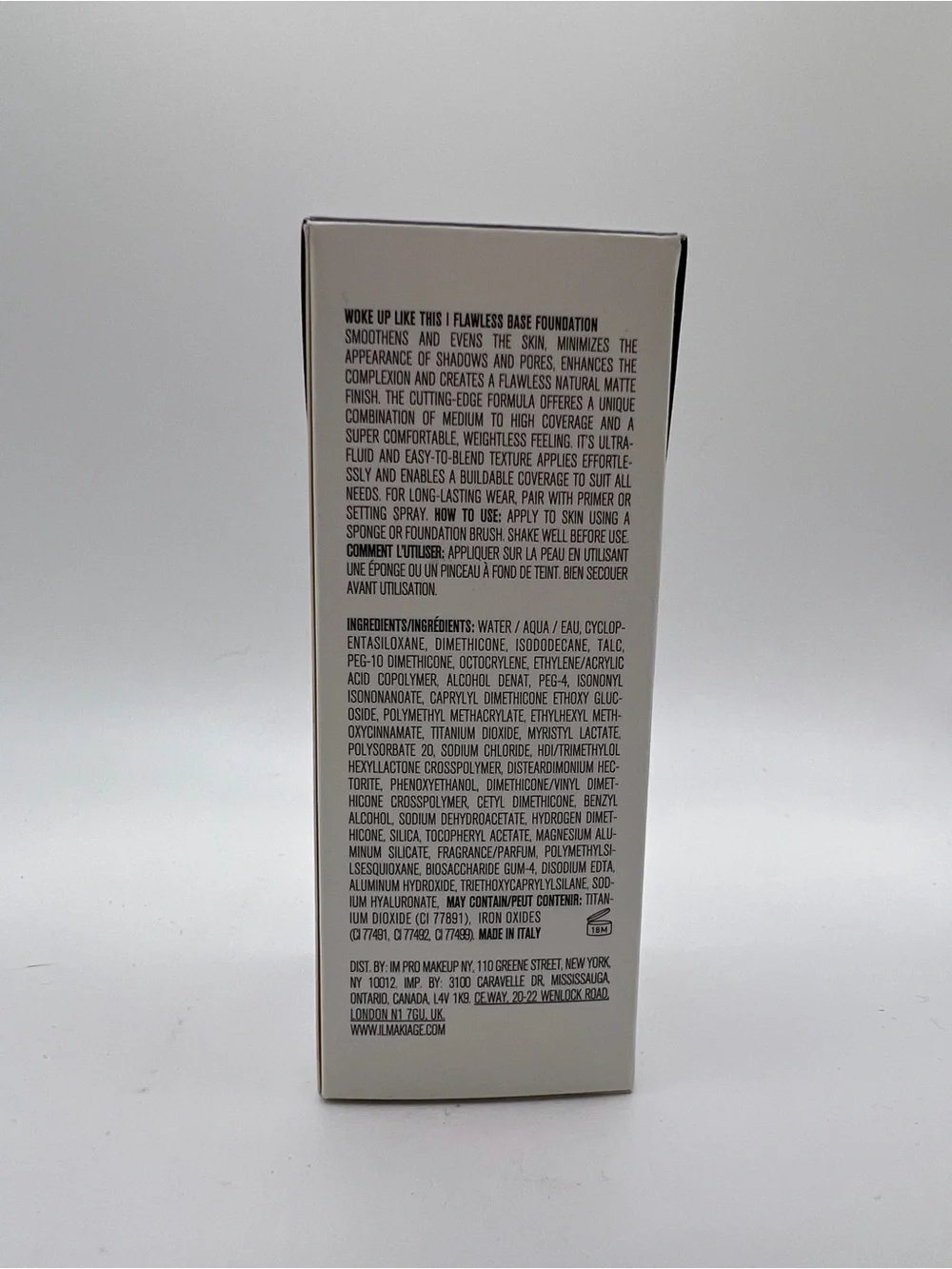 Il Makiage 020 Woke Up Like This Flawless Base Foundation Very Fair Warm Under